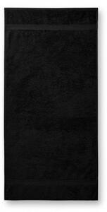Prosop de baie frotir Terry Bath Towel - Neagră | 70 x 140 cm
