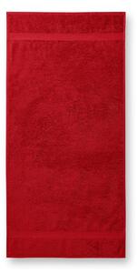 Prosop de baie frotir Terry Bath Towel - Roșie | 70 x 140 cm