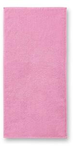 Prosop fără bordură frotir Terry Towel - Roz | 50 x 100 cm
