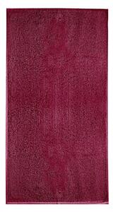 Prosop fără bordură frotir Terry Towel - Marlboro roșie | 50 x 100 cm