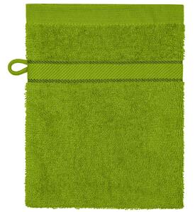 Lavetă frotir de spălat MB435 - Galben verzui | 15 x 21 cm