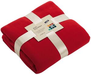 Pătură din fleece 130x170 cm JN950 - Roșie | 130 x 170 cm