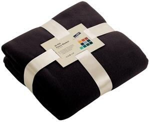 Pătură din fleece 130x170 cm JN950 - Neagră | 130 x 170 cm