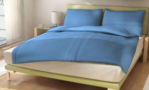 Lenjerie de pat MICRO UNI - Albastră | 140 x 200 cm / 70 x 90 cm