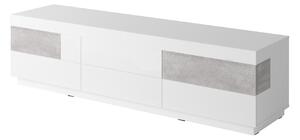 Masă TV Stacey Typ 40 (beton + alb). 1030492