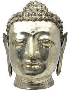 Statueta din alama cap de Buddha 55 cm