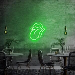 Aplica de Perete Neon The Rolling Stones, Verde