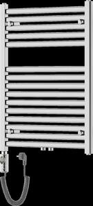 Mexen Hades, element electric de încălzire 800 x 600 mm, 600 W, crom, W104-0800-600-2600-01