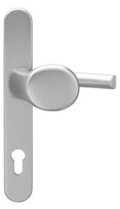 Maner usa exterior cu buton fix Blaugelb, KGT30, PZ 92, latime 30 mm, inox, fara accesorii de prindere