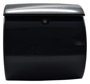 Cutie postala Premium BURG-WACHTER model Piano 886 din plastic cu incuiere 2 chei culoare granit lucios 400 x 380 x 178 mm