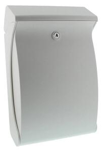 Cutie postala Premium BURG-WACHTER model Swing 4905 din plastic cu incuiere 2 chei culoare alb 419 x 271 x 129 mm