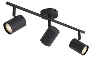 Spot modern negru, reglabil, cu 3 lumini - Jeana