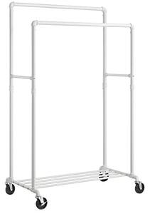 Cuier Model Mack, Alb, 162×100×59 cm