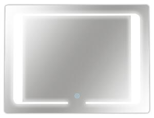 Oglinda baie Regata RO-192, cu iluminare si touch, 80 x 60 cm