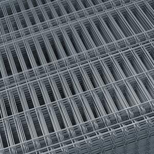 Panou gard plastifiat zincat bordurat gri 4,2 x 1200 x 2000 mm