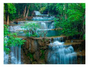 Fototapet - Waterfall in Kanchanaburi, Thailand