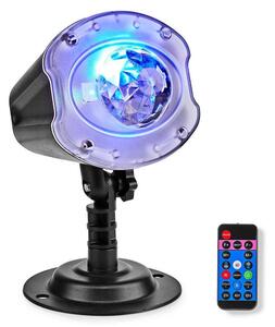Proiector LED laser 6W/230V IP65 Nedis CLPR3 + telecomandă