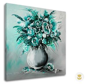 Reproducere de autor pe panza FLOWERS XOBAM022E1