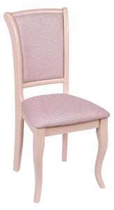 Set 2 scaune dining din lemn de fag Premier, cadru bej, textil Regent plain 03