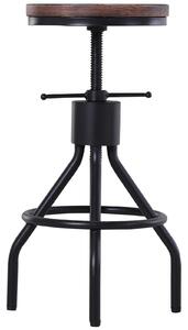 HomCom scaun rotund stil industrial, lemn de pin,126x70x94cm | AOSOM RO