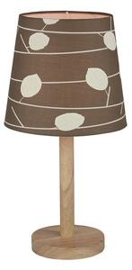 Lampă pe picior, lemn/material model frunze, QENNY TYP 6 LT6026