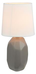 Lampă ceramică, tufă gri / maro, QENNY TYPE 3 AT15556