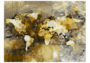 Fototapet - Artistic map of the World