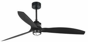 Lustra cu Ventilator si telecomanda JUST FAN M LED negru mat