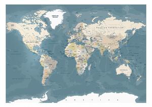 Fototapet - Vintage World Map