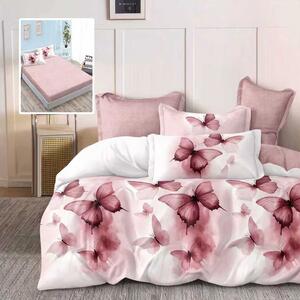 LENJERIE FINET 6 PIESE CU HUSĂ – 160×200 ȘI 180×200 (HF6P8)