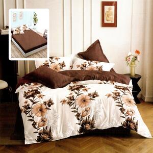 LENJERIE FINET 6 PIESE CU HUSĂ – 160×200 ȘI 180×200 (HF6P248)