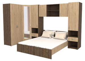 Set haaus Madrid, Stejar Bronz/Lemn Natural