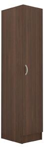 Dulap haaus Remi, O Usa, cu polite, Wenge, 40 x 51 x 170 cm