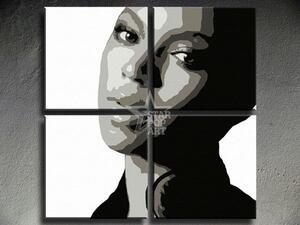 Pictate manual POP Art pictura BEYONCÉ 4 buc bey
