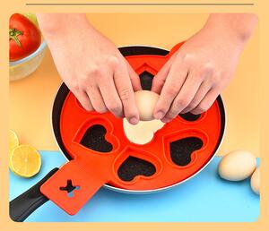 Set 3 forme prajit clatite, oua, aluat, omleta din silicon alimentar, onuvio™