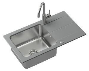 Quadron Edward chiuvetă din granit-oțel 78x44 cm gri/grafit/onix FUS_E7844SZ_3623500BS
