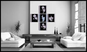 Pictate manual POP Art pictura Pink Floyd 4 bucăți pf
