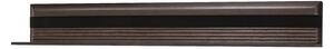 Etajera suspendata din pal Porti 35 Stejar Choco, l160xA25xH23 cm