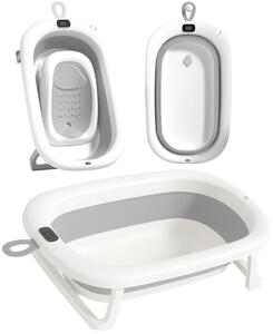JAKS Cădiță pentru baie cu accesorii gri Olaf Variante de tăviță: Cădiță pentru baie + șezlongel