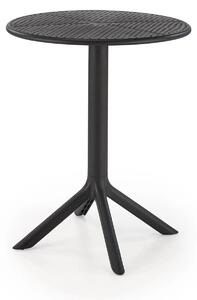 Masa CALVO, negru, polipropilena, 60x60x72 cm