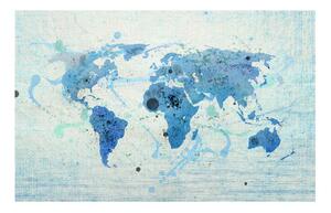 Fototapet - Cruising and sailing - The World map