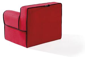 Fotoliu pentru copii tapitat cu stofa Comfort Red, l61xA49xH52 cm