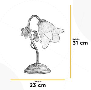 Lampă de masă BOTTON DORO 1xE14/6W/230V ONLI
