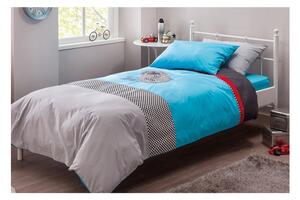 Lenjerie de pat copii Biconcept Multicolour / Blue
