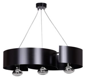 Suspensie Vixon 3 Black 284/3 Emibig Lighting, Modern, E27, Polonia