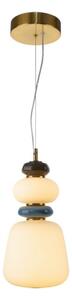 ITALUX PND-94981V-3C-GD - Lustră LED EVANS suspendată pe cablu, 12W, 230V, 3000K, finisaj auriu