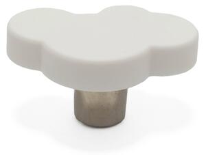 Buton mobilier copii Norisor alb, 46x32x24 mm