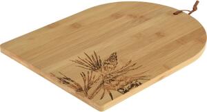 Tavă de Crăciun din bambus 35 × 26,5 × 1,5 cm