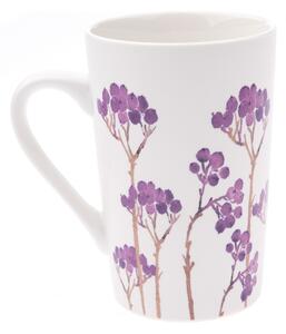 Cană din porțelan Heather, 370 ml