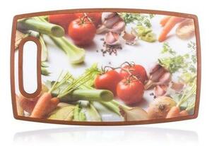 Banquet Placă de tăiere din plastic Legume , 22,5x 36,5 cm